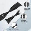 Apple Watch 44mm/45mm Ocean Silicone Band & Case (White) - 3