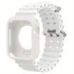 White Ocean Silicone Band & Case for Apple Watch 40mm/41mm - 1