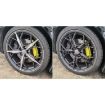 Gold Foil Carbon Fiber Wheel Stickers for Corvette C8 (20pcs, Red) - 5