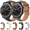Amazfit T-Rex 3 Black Shark Leather Watch Band 22mm (Coffee) - 2
