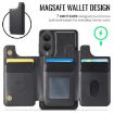 Samsung Galaxy S25 Edge 5G MagSafe RFID Card Case (Black) - 3