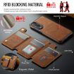 Samsung Galaxy S25 Edge 5G DG.MING RFID Card Phone Case (Brown) - 5
