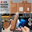 Samsung Galaxy S25 Edge 5G DG.MING RFID Card Phone Case (Brown) - 6