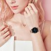 20mm Rose Gold Diamond Metal Band for Garmin Venu/Sq/Sq2 Watches - 5