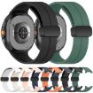 Samsung Galaxy Watch 8/8 Classic Magnetic Silicone Band (Dark Green) - 4