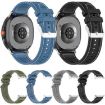 Samsung Galaxy Watch 8/8 Classic Hybrid Nylon Silicone Band Black - 4