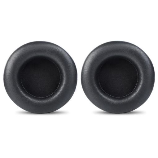 2pcs Black Lambskin Earpads for SteelSeries Siberia V1/V2/V3 - 1