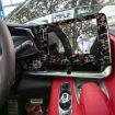 Chevrolet Corvette C8 Red Carbon Fiber Screen Frame Sticker 2020- - 3