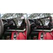 Chevrolet Corvette C8 Red Carbon Fiber Screen Frame Sticker 2020- - 5