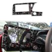 Gold Foil Carbon Fiber Screen Frame for Corvette C8 2020+ (Red) - 1