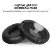 Snap-on Earpads for Swan AW-85 | Protein Leather (2pcs, Black) - 3