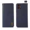 Samsung Galaxy XCover7 Pro Leather Case - Blue - KHAZNEH Nappa Cowhide - 1