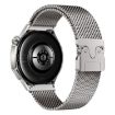 20mm Silver Milanese Mesh Watch Band with Parachute Buckle - 1