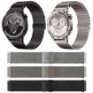 22mm xDfind Titanium Milanese Mesh Watch Band with Parachute Buckle - 3