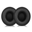 Protein Leather Earpads for Beats Solo3/Solo2 (1 Pair, Black) - 1