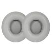 1 Pair Grey Protein Leather Earpads for Beats Solo3/Solo2 - 1