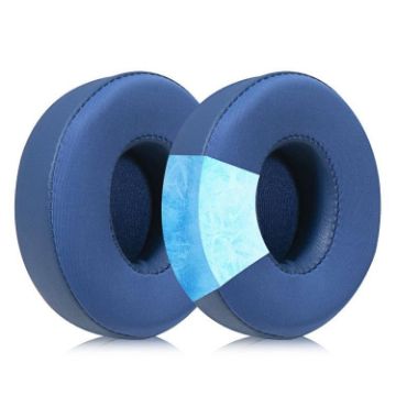 Ice Feeling Gel Replacement Earpads for Beats Solo3/Solo2 (Blue) - 1