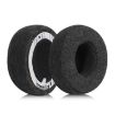 Cotton Replacement Earpads (1 Pair) for Beats Solo3/Solo2 - Black - 1