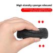 Cotton Replacement Earpads (1 Pair) for Beats Solo3/Solo2 - Black - 4