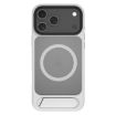 iPhone 17 Pro MagSafe Grey White TPU Hybrid Case - 1