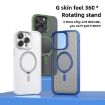 iPhone 17 Pro Max Kalebol MagSafe Rotating Holder Case (White) - 2