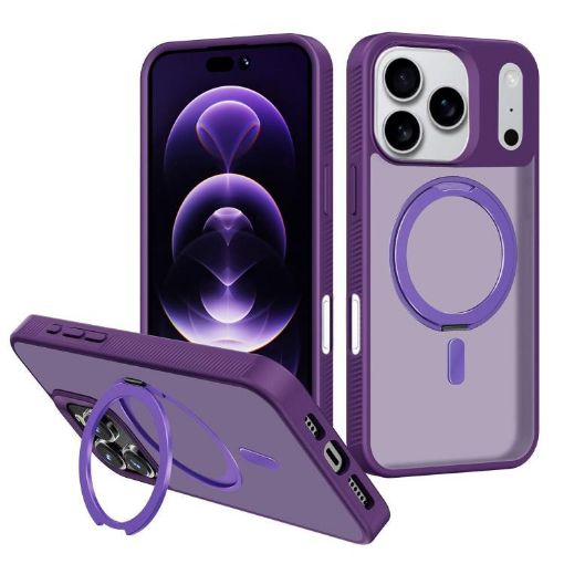 iPhone 17 Pro Kalebol MagSafe Hybrid Case (Deep Purple) - 1