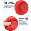 Beats Mixr Red Lambskin Replacement Earpads - 2pcs - 3