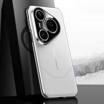 Huawei Pura 80 Pro/Pro+ 5G Electroplated Imitation Phone Case (White) - 1