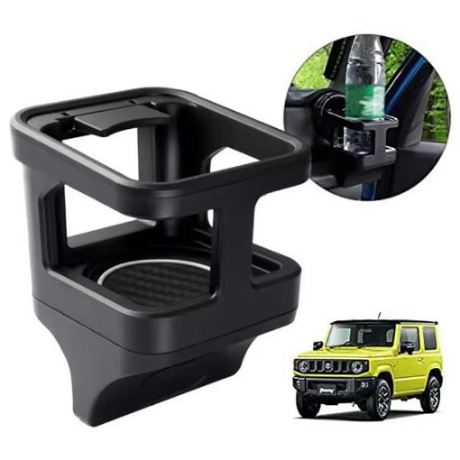 Suzuki Jimny JB74/JB64 2018- Car Air Outlet Cup Holder (Black) - 1
