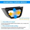 Suzuki Jimny JB74/JB64 2018- Left Blind Spot Mirror (Black) - 3