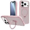 iPhone 17 Pro Max Pink Metal Lens Frame MagSafe PC Case - 1