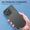 Kalebol Frosted PC Hybrid TPU Phone Case for iPhone 15 Pro Max (Black) - 6