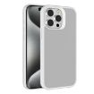 iPhone 15 Pro Kalebol Frosted Hybrid TPU Case - White - 1