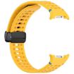 Samsung Galaxy Watch 8/8 Classic Magnetic Silicone Band Yellow - 4
