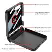 Samsung Galaxy Z Flip7 5G GKK Privacy Magnetic Phone Case (Wine Red) - 6