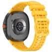 Samsung Galaxy Watch 8/8 Classic Silicone Band (Yellow) - 2