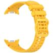 Samsung Galaxy Watch 8/8 Classic Silicone Band (Yellow) - 3