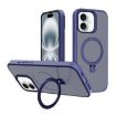 iPhone 16 Kalebol Frosted MagSafe PC Case (Royal Blue) - 1