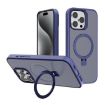 iPhone 15 Pro Kalebol Frosted MagSafe Case (Royal Blue) - 1