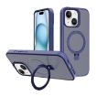 Kalebol Royal Blue MagSafe Holder Case for iPhone 15 Plus - 1