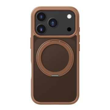 iPhone 17 Pro Kalebol MagSafe Frosted Holder Case (Desert Gold) - 1