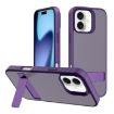 iPhone 17 Dark Purple Kalebol Frosted Hybrid TPU Case - 1