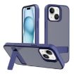 iPhone 15 Plus Kalebol Frosted Hybrid TPU Case (Royal Blue) - 1