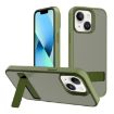 Deep Green Kalebol Frosted Holder Hybrid Case for iPhone 13 - 1