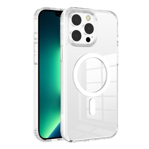 Clear MagSafe TPU Phone Case for iPhone 13 Pro Max - Transparent - 1