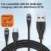 USB to 4 Pin Earphone Magnetic Charger for Shokz OpenSwim Pro S710 - 2