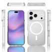 iPhone 17 Pro Clear MagSafe Shockproof Case, Hybrid TPU PC, Grey - 3