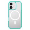 iPhone 17 Kalebol Clear MagSafe Shockproof Phone Case (Green) - 1