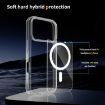 iPhone 16 Plus Kalebol Clear MagSafe Shockproof Case (Black) - 6