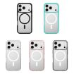 iPhone 15 Pro Kalebol Clear MagSafe Shockproof Case - Green - 2